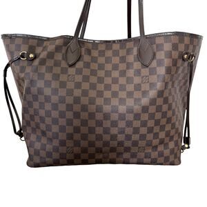 Louis Vuitton Brown Checkered Tote